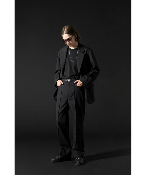 MONKEY TIME（モンキータイム）の「＜monkey time＞ TW/TWL WIDE BOOT CUT/ブーツカットトラウザーズ（スラックス・メンズ・ブラック・LARGE/SMALL/MEDIUM）」の3枚目の写真