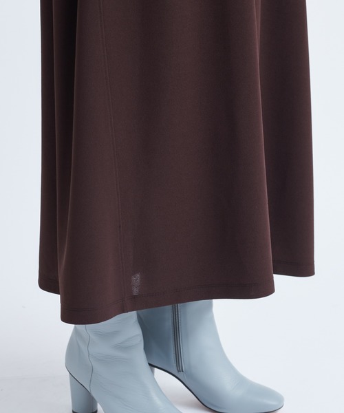 DouDou（ドゥドゥ）の「カットジョーゼットマキシワンピース（ワンピース・レディース・ブラック/ダークブラウン/レッド系その他・FREE）」の16枚目の写真