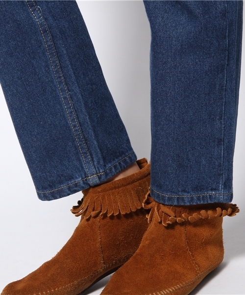 チャイハネ（チャイハネ）の「【チャイハネ】ジオメプリント デニムパンツ（デニムパンツ・レディース・ブルー・28inch/29inch/27inch）」の7枚目の写真