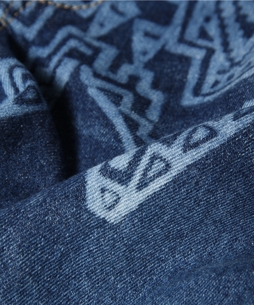 チャイハネ（チャイハネ）の「【チャイハネ】ジオメプリント デニムパンツ（デニムパンツ・レディース・ブルー・28inch/29inch/27inch）」の11枚目の写真