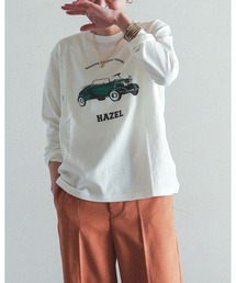 FIL DE FER | CARプリント　長袖Tシャツ(Tシャツ/カットソー)