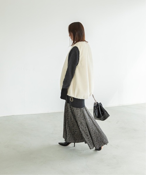 Noble（ノーブル）の「【N.Jam】ドットプリントワンピース