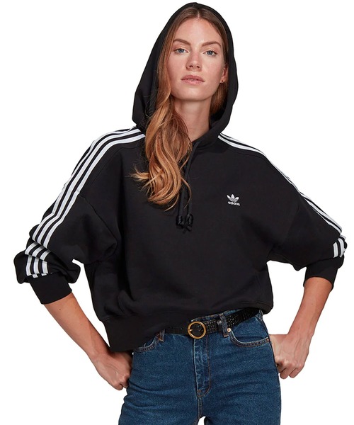 Adidas アディダス ショートフーディー Short Hoodie サスティナブル パーカー Adidas アディダス のファッション通販 Zozotown