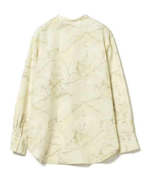 Ray BEAMS（レイビームス）の「Ray BEAMS / マーブル プリント バンドカラー ブラウス（シャツ/ブラウス・レディース・オフホワイト/クリーム・ONE SIZE）」の10枚目の写真