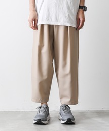 KAZUYUKI KUMAGAI ATTACHMENT（カズユキクマガイアタッチメント）の「WO/MO TROPICAL BACK PLEATS TAPERED TROUSERS（スラックス）」