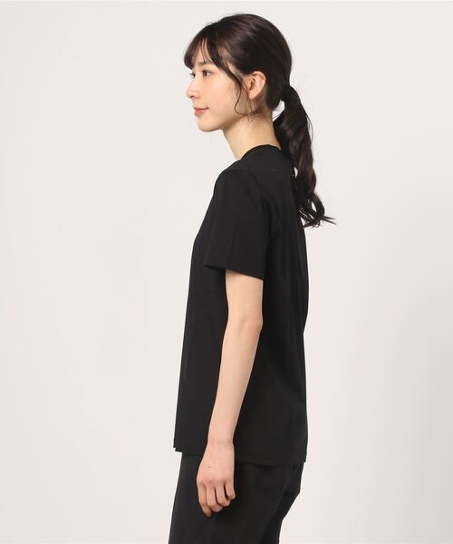 JIL SANDER（ジルサンダー）の「JIL SANDER / ラウンドネックTシャツ（Tシャツ/カットソー・レディース・ブラック/ホワイト・SMALL）」の3枚目の写真