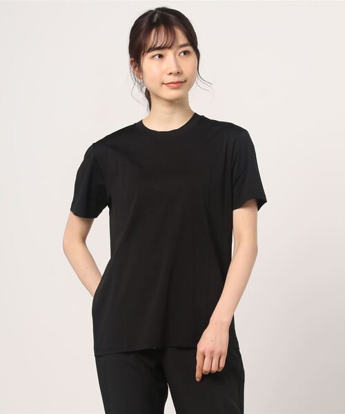 JIL SANDER（ジルサンダー）の「JIL SANDER / ラウンドネックTシャツ（Tシャツ/カットソー・レディース・ブラック/ホワイト・SMALL）」の8枚目の写真