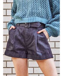 ハイウエストキュロット