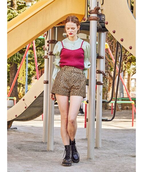 jouetie（ジュエティ）の「ハイウエストキュロット（その他パンツ・レディース・ブラック/インディゴブルー/パープル/その他1・MEDIUM）」の14枚目の写真