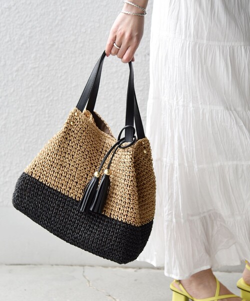 WEB限定】SHIPS any: コマアミ トート（トートバッグ）｜SHIPS any