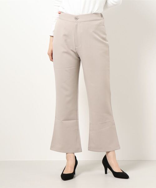 flower（フラワー）の「デイリーフレアパンツ（その他パンツ・レディース・ベージュ/グレー・FREE）」の15枚目の写真