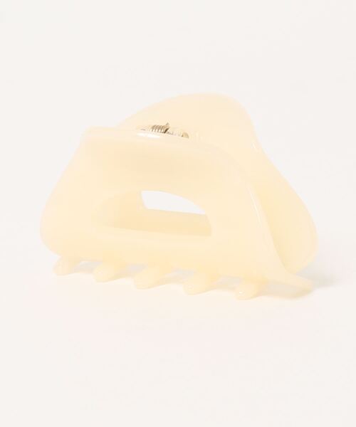 Esime（エシミー）の「バレッタ（バレッタ/ヘアクリップ・レディース・ライトベージュ/キャメル/ベージュ/アイボリー・FREE）」の2枚目の写真