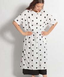 【ichi(イチ)】ドットカットワンピース