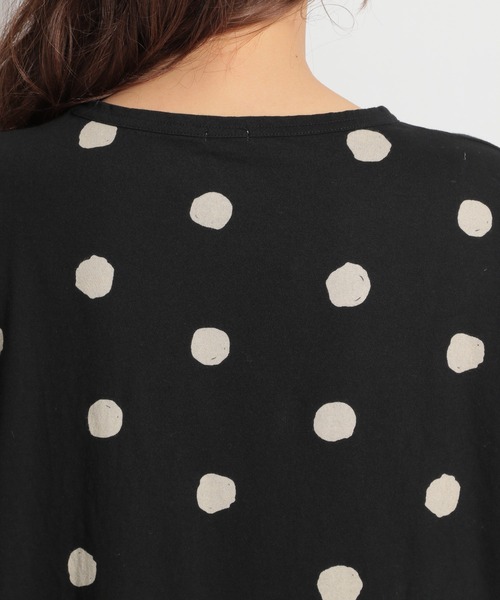 ichi（イチ）の「【ichi(イチ)】ドットカットワンピース（ワンピース・レディース・ホワイト/ブラック・FREE）」の12枚目の写真