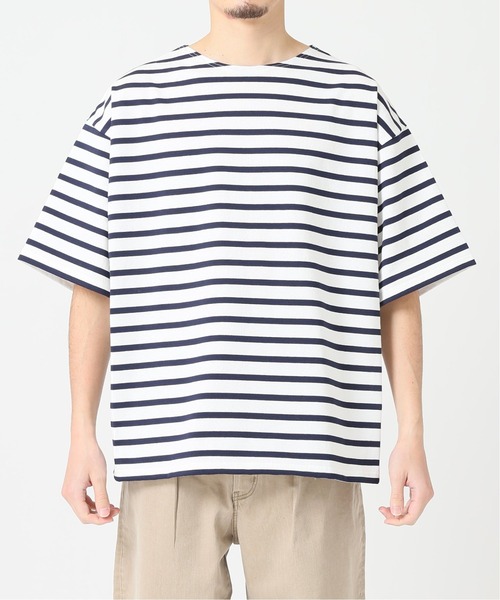 JOURNAL STANDARD(ジャーナルスタンダード)の「フレンチボーダー ショートスリーブTシャツ(Tシャツ/カットソー・メンズ・ホワイト系その他3/ホワイト系その他2/ホワイト系その他/ホワイト・LARGE/MEDIUM)」の22枚目の写真