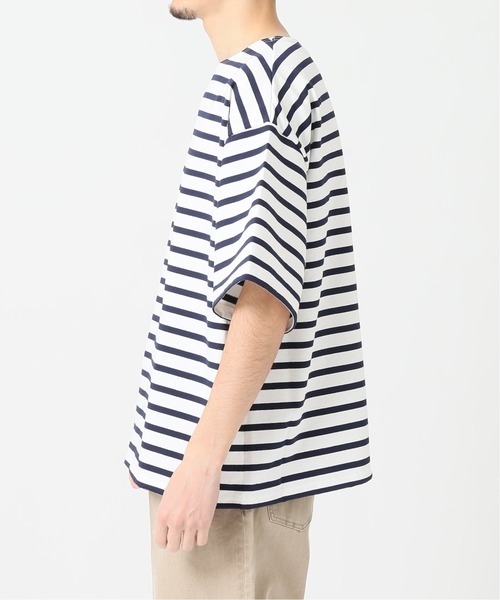 JOURNAL STANDARD(ジャーナルスタンダード)の「フレンチボーダー ショートスリーブTシャツ(Tシャツ/カットソー・メンズ・ホワイト系その他3/ホワイト系その他2/ホワイト系その他/ホワイト・LARGE/MEDIUM)」の19枚目の写真