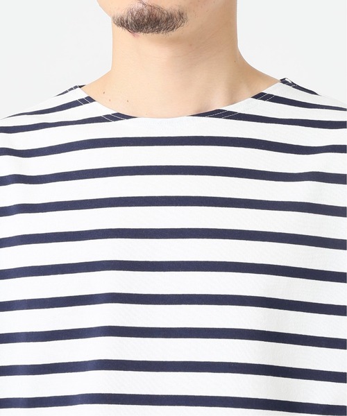 JOURNAL STANDARD(ジャーナルスタンダード)の「フレンチボーダー ショートスリーブTシャツ(Tシャツ/カットソー・メンズ・ホワイト系その他3/ホワイト系その他2/ホワイト系その他/ホワイト・LARGE/MEDIUM)」の21枚目の写真