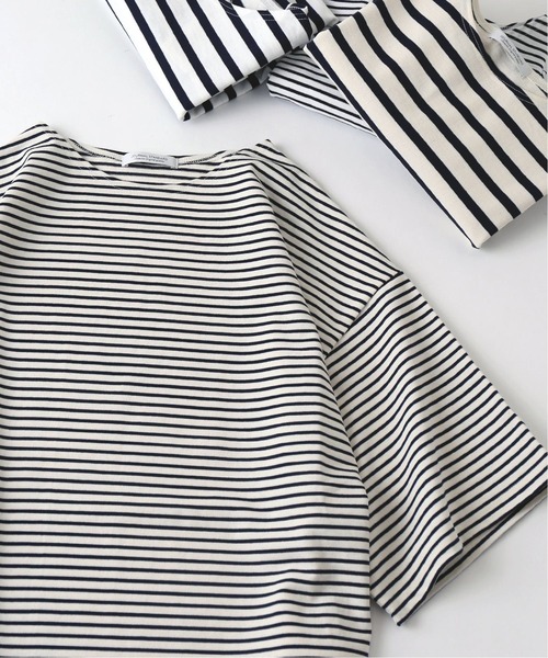 JOURNAL STANDARD(ジャーナルスタンダード)の「フレンチボーダー ショートスリーブTシャツ(Tシャツ/カットソー・メンズ・ホワイト系その他3/ホワイト系その他2/ホワイト系その他/ホワイト・LARGE/MEDIUM)」の16枚目の写真