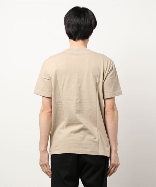 Champion(チャンピオン)の「Champion(チャンピオン)無地半袖Tシャツ(Tシャツ/カットソー・メンズ・ホワイト/ベージュ/ピンク/ブラック/パープル/ブルー/サックスブルー/ダークグリーン/ライラック・XL/L/M/S)」の18枚目の写真