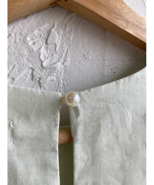 She's Closet（シーズクローゼット）の「半袖フリル ３段ティアード  チュニックワンピース（チュニック・レディース・ホワイト/パープル/ミント/ブラック・FREE）」の19枚目の写真