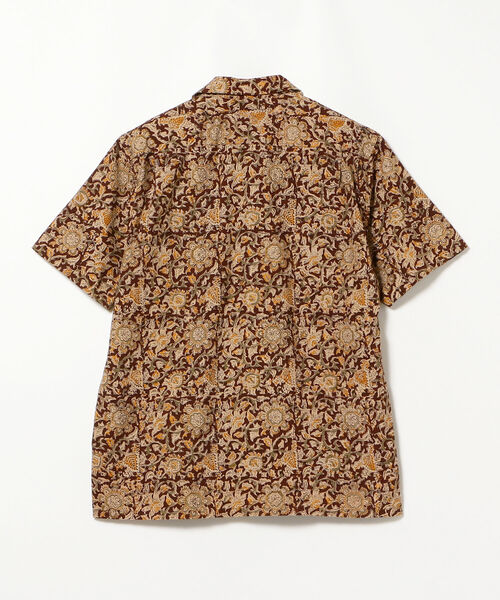 BEAMS PLUS（ビームスプラス）の「BEAMS PLUS / ブロックプリント オープンカラーシャツ（シャツ/ブラウス・メンズ・ベージュ/ブラウン・SMALL/MEDIUM/LARGE/X-LARGE）」の20枚目の写真
