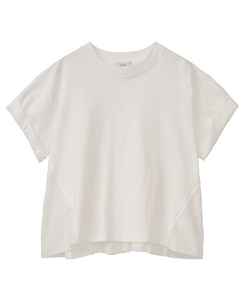 CLANE（クラネ）の「【CLANE(クラネ)】バックフリルTシャツ