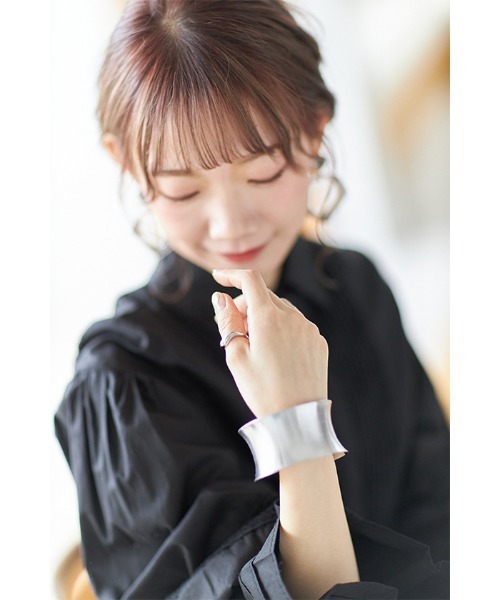 Cookie Chocolate（クッキーチョコレート）の「シンプルリング《ERIKOセレクトアイテム》（リング・レディース・シルバー/ゴールド・FREE）」の5枚目の写真