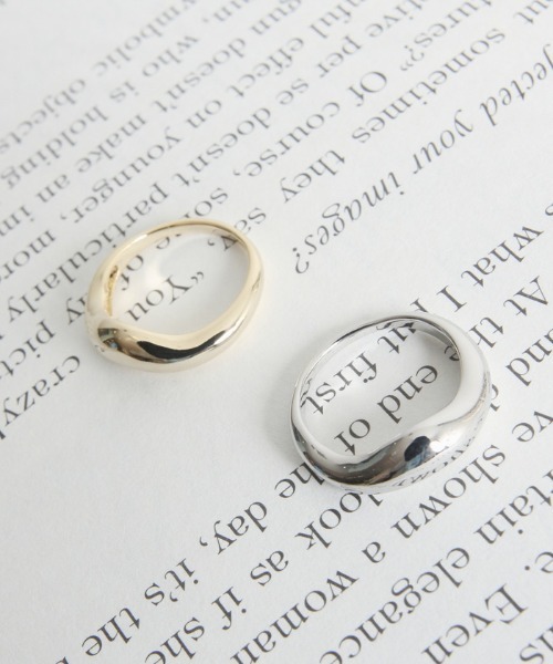 Cookie Chocolate（クッキーチョコレート）の「シンプルリング《ERIKOセレクトアイテム》（リング・レディース・シルバー/ゴールド・FREE）」の3枚目の写真