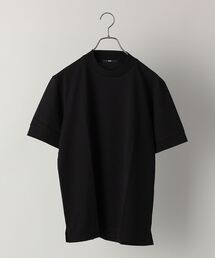 【WEB限定】SHIPS: 形態安定 防シワ加工 テレワーク ビズ クルーネック Tシャツ