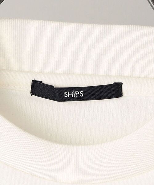 SHIPS（シップス）の「【WEB限定】SHIPS: 形態安定 防シワ加工 テレワーク ビズ クルーネック Tシャツ（Tシャツ/カットソー・メンズ・ライトブルー/ブラック/ホワイト/チャコールグレー/ネイビー・LARGE/XX-LARGE/MEDIUM/X-LARGE/SMALL）」の15枚目の写真
