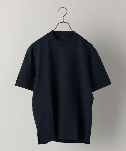 SHIPS（シップス）の「【WEB限定】SHIPS: 形態安定 防シワ加工 テレワーク ビズ クルーネック Tシャツ（Tシャツ/カットソー・メンズ・ライトブルー/ブラック/ホワイト/チャコールグレー/ネイビー・LARGE/XX-LARGE/MEDIUM/X-LARGE/SMALL）」の16枚目の写真