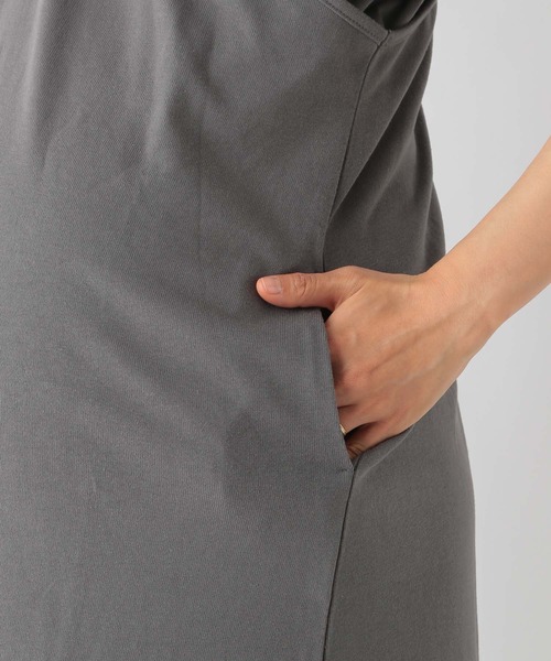 LEPSIM（レプシィム）の「マタニティ／２ＰＳＥＴワンピース　945185（マタニティウェア/グッズ・レディース・グレー/グリーン/グレイッシュベージュ・FREE）」の11枚目の写真