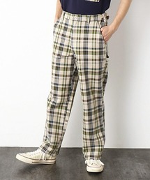 Purple&Yellow | チェック柄　ペインターパンツ(その他パンツ)