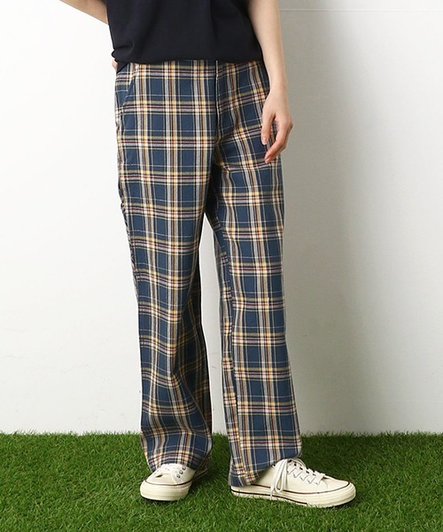 Purple&Yellow(パープルアンドイエロー)の「チェック柄 ペインターパンツ(その他パンツ・メンズ・オレンジ/ブルー/キナリ・SMALL/MEDIUM/LARGE/X-SMALL)」の11枚目の写真