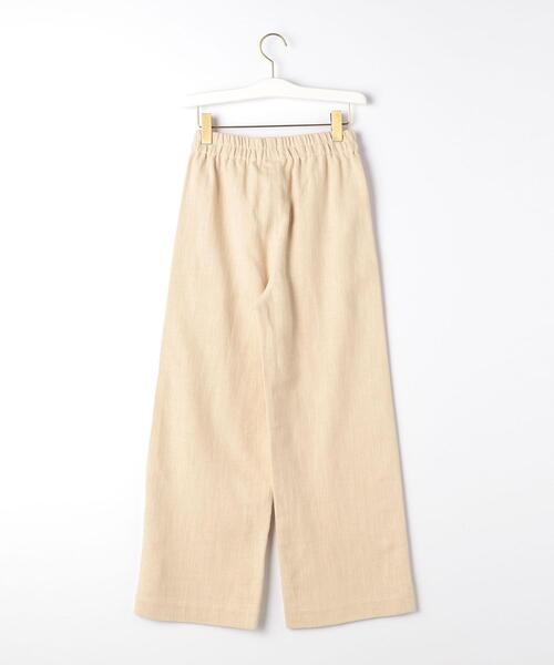 green label relaxing（グリーンレーベルリラクシング）の「[ エムワイエー ] SC MYA サイド ボタン パンツ（その他パンツ・レディース・ブラック/ベージュ・FREE）」の9枚目の写真