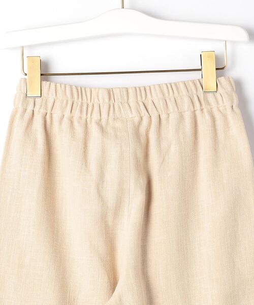 green label relaxing（グリーンレーベルリラクシング）の「[ エムワイエー ] SC MYA サイド ボタン パンツ（その他パンツ・レディース・ブラック/ベージュ・FREE）」の14枚目の写真