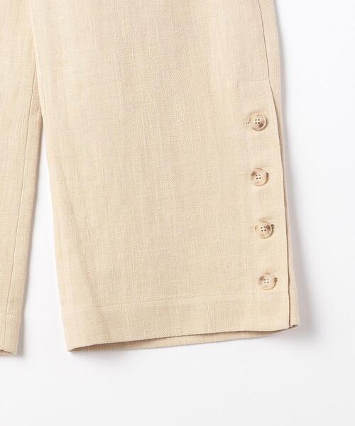 green label relaxing（グリーンレーベルリラクシング）の「[ エムワイエー ] SC MYA サイド ボタン パンツ（その他パンツ・レディース・ブラック/ベージュ・FREE）」の16枚目の写真