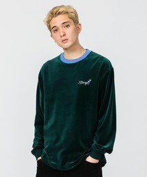 XLARGE | VELOUR L/S TEE(Tシャツ/カットソー)