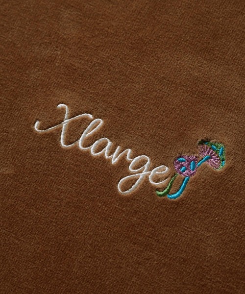 XLARGE（エクストララージ）の「VELOUR L/S TEE（Tシャツ/カットソー・メンズ・ブラック/ブラウン/グリーン・XL/M/L/S）」の5枚目の写真