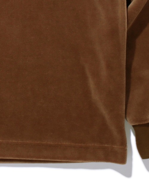 XLARGE（エクストララージ）の「VELOUR L/S TEE（Tシャツ/カットソー・メンズ・ブラック/ブラウン/グリーン・XL/M/L/S）」の7枚目の写真