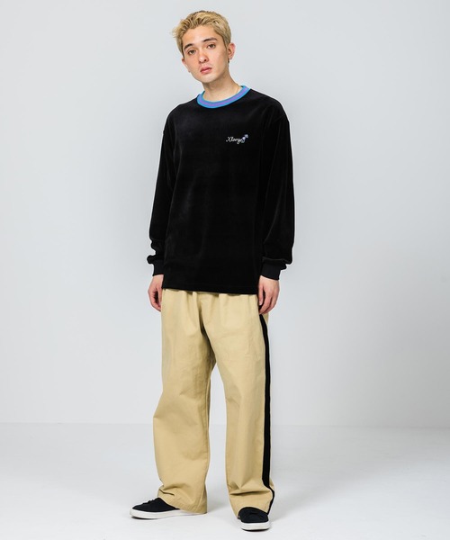 XLARGE（エクストララージ）の「VELOUR L/S TEE（Tシャツ/カットソー・メンズ・ブラック/ブラウン/グリーン・XL/M/L/S）」の11枚目の写真