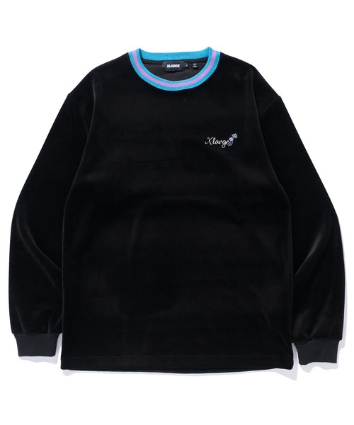 XLARGE（エクストララージ）の「VELOUR L/S TEE（Tシャツ/カットソー・メンズ・ブラック/ブラウン/グリーン・XL/M/L/S）」の12枚目の写真