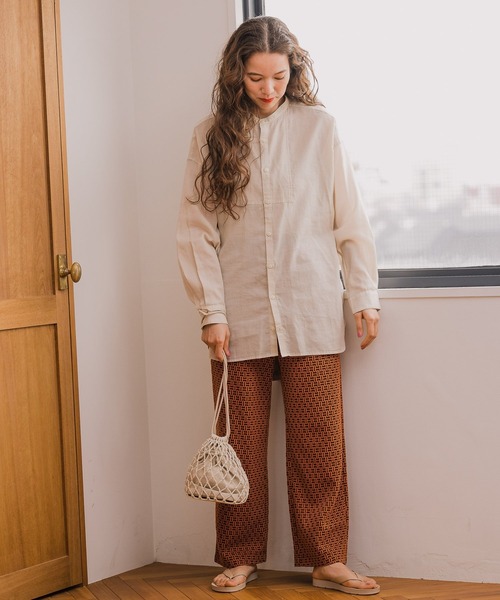 niko and...（ニコアンド）の「オリジナルメッシュ巾着ショルダーバッグ（ショルダーバッグ・レディース・ブラック/グレー/オフホワイト/オレンジ/キャメル・0）」の6枚目の写真