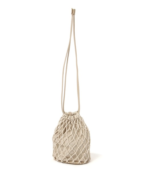 niko and...（ニコアンド）の「オリジナルメッシュ巾着ショルダーバッグ（ショルダーバッグ・レディース・ブラック/グレー/オフホワイト/オレンジ/キャメル・0）」の12枚目の写真