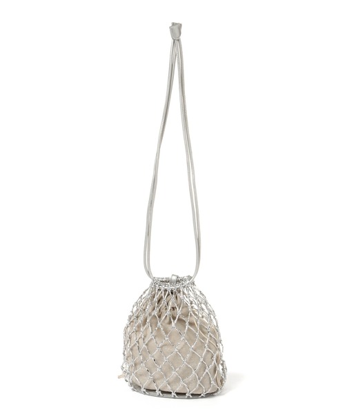 niko and...（ニコアンド）の「オリジナルメッシュ巾着ショルダーバッグ（ショルダーバッグ・レディース・ブラック/グレー/オフホワイト/オレンジ/キャメル・0）」の13枚目の写真