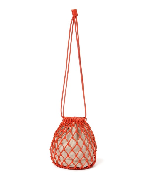 niko and...（ニコアンド）の「オリジナルメッシュ巾着ショルダーバッグ（ショルダーバッグ・レディース・ブラック/グレー/オフホワイト/オレンジ/キャメル・0）」の15枚目の写真