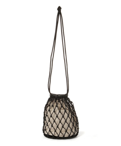 niko and...（ニコアンド）の「オリジナルメッシュ巾着ショルダーバッグ（ショルダーバッグ・レディース・ブラック/グレー/オフホワイト/オレンジ/キャメル・0）」の18枚目の写真