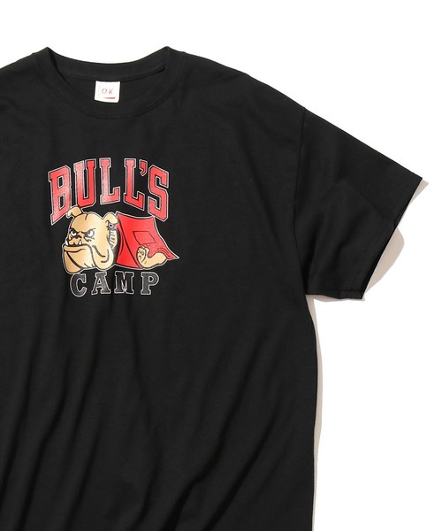 O.K.（オーケー）の「O.K./オーケー ブルドッグ Tシャツ/半袖Tシャツ（Tシャツ/カットソー・メンズ・ホワイト/ブラック/レッド/ナチュラル・M/L/XL）」の3枚目の写真