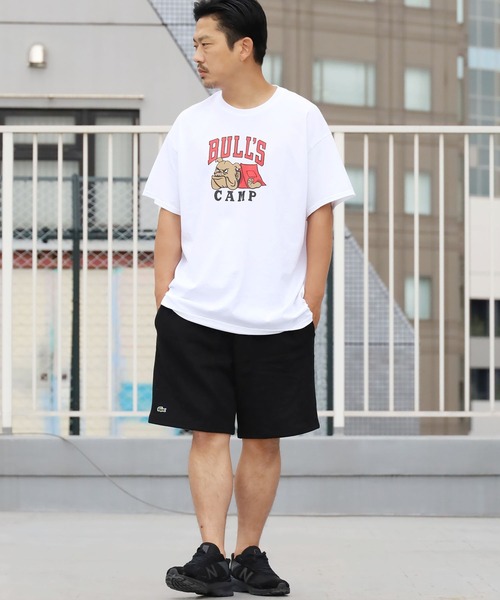 O.K.（オーケー）の「O.K./オーケー ブルドッグ Tシャツ/半袖Tシャツ（Tシャツ/カットソー・メンズ・ホワイト/ブラック/レッド/ナチュラル・M/L/XL）」の6枚目の写真