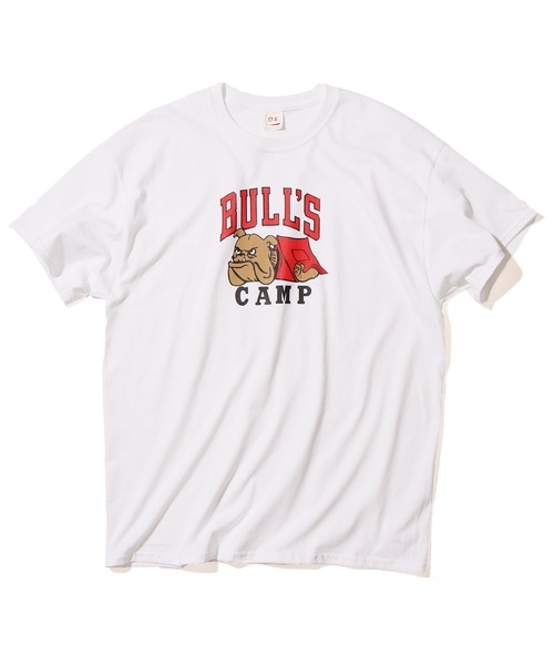 O.K.（オーケー）の「O.K./オーケー ブルドッグ Tシャツ/半袖Tシャツ（Tシャツ/カットソー・メンズ・ホワイト/ブラック/レッド/ナチュラル・M/L/XL）」の15枚目の写真